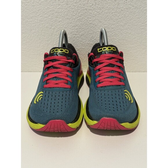 Topo Athletic Womens Ultrafly 3 Running Shoes Sz 6.5 Emerald/Fuchsia Trail Hike - Picture 3 of 15